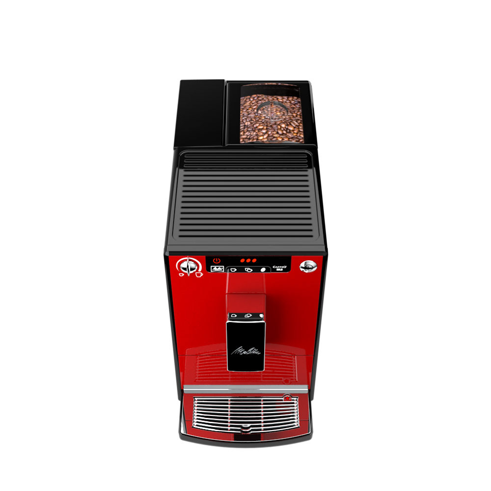 Chili-red Kaffeevollautomat, Melitta® | Online Shop Solo® Caffeo®